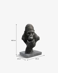 Thinking gorilla Buste