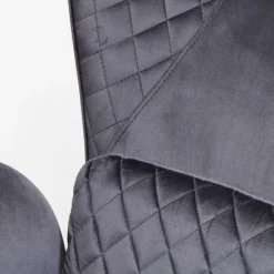 Tudor lænestol Sort velour