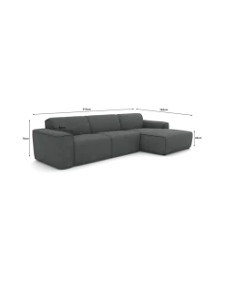 Vilanova Chaiselongsofa Højrevendt