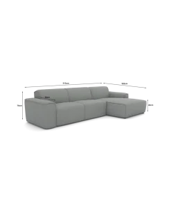 Vilanova Chaiselongsofa Højrevendt