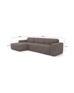 Vilanova Chaiselongsofa Venstrevendt