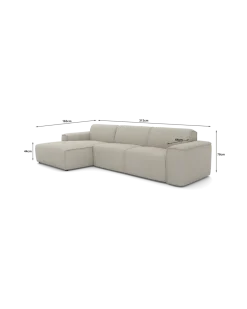 Vilanova Chaiselongsofa Venstrevendt