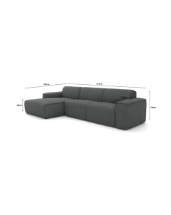 Vilanova Chaiselongsofa Venstrevendt