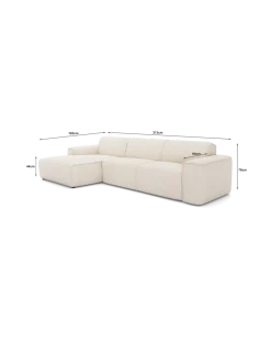 Vilanova Chaiselongsofa Venstrevendt