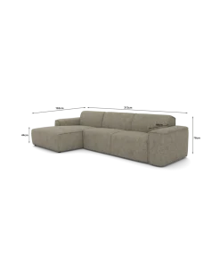 Vilanova Chaiselongsofa Venstrevendt