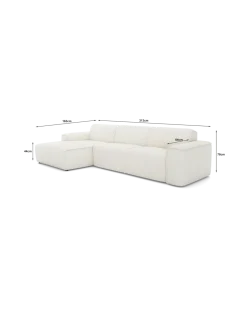 Vilanova Chaiselongsofa Venstrevendt