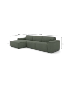 Vilanova Chaiselongsofa Venstrevendt