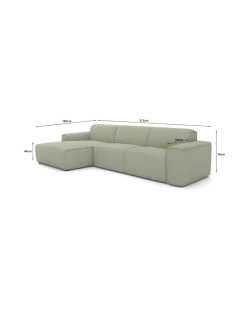 Vilanova Chaiselongsofa Venstrevendt