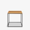 Vista sidebord Eg/sort