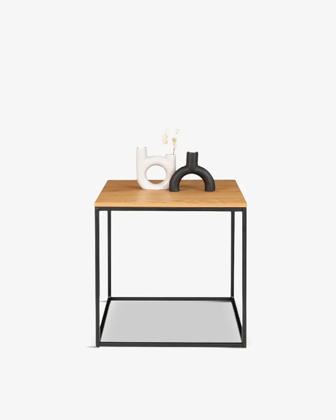 Vista sidebord Eg/sort