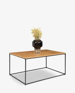 Vista sofabord Eg/sort