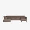 Vizion U-hjørnesofa Lys brun