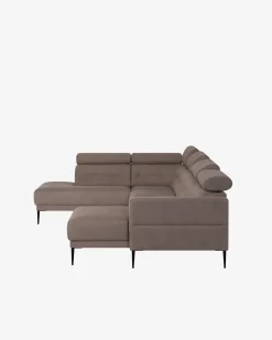 Vizion U-hjørnesofa Lys brun