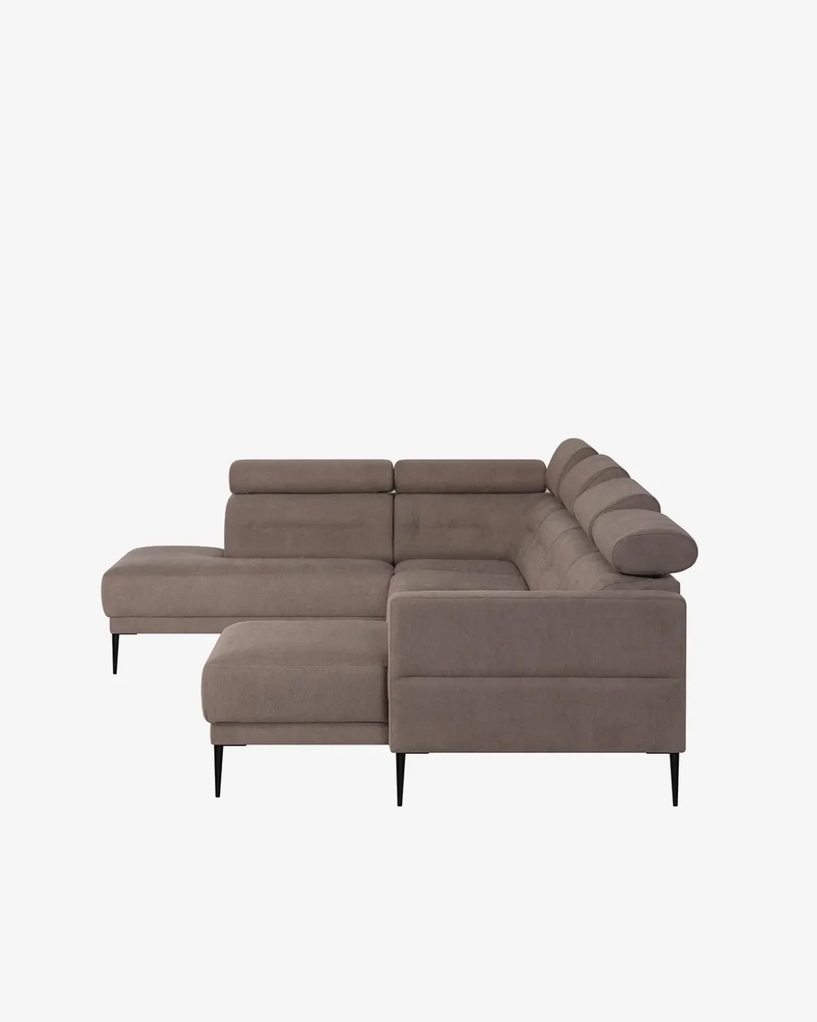 Vizion U-hjørnesofa Lys brun