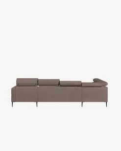 Vizion U-hjørnesofa Lys brun