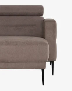 Vizion U-hjørnesofa Lys brun