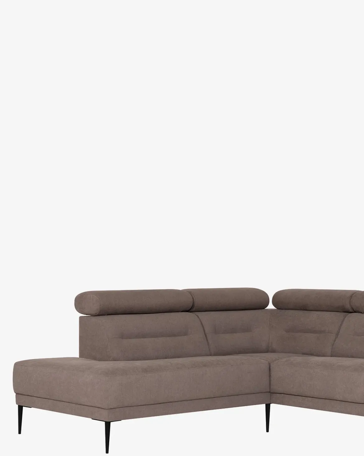 Vizion U-hjørnesofa Lys brun