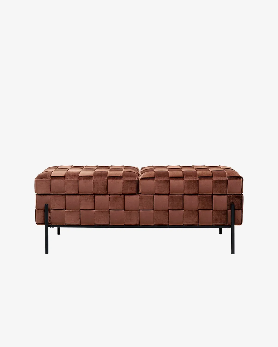 Weave bænk Mocca