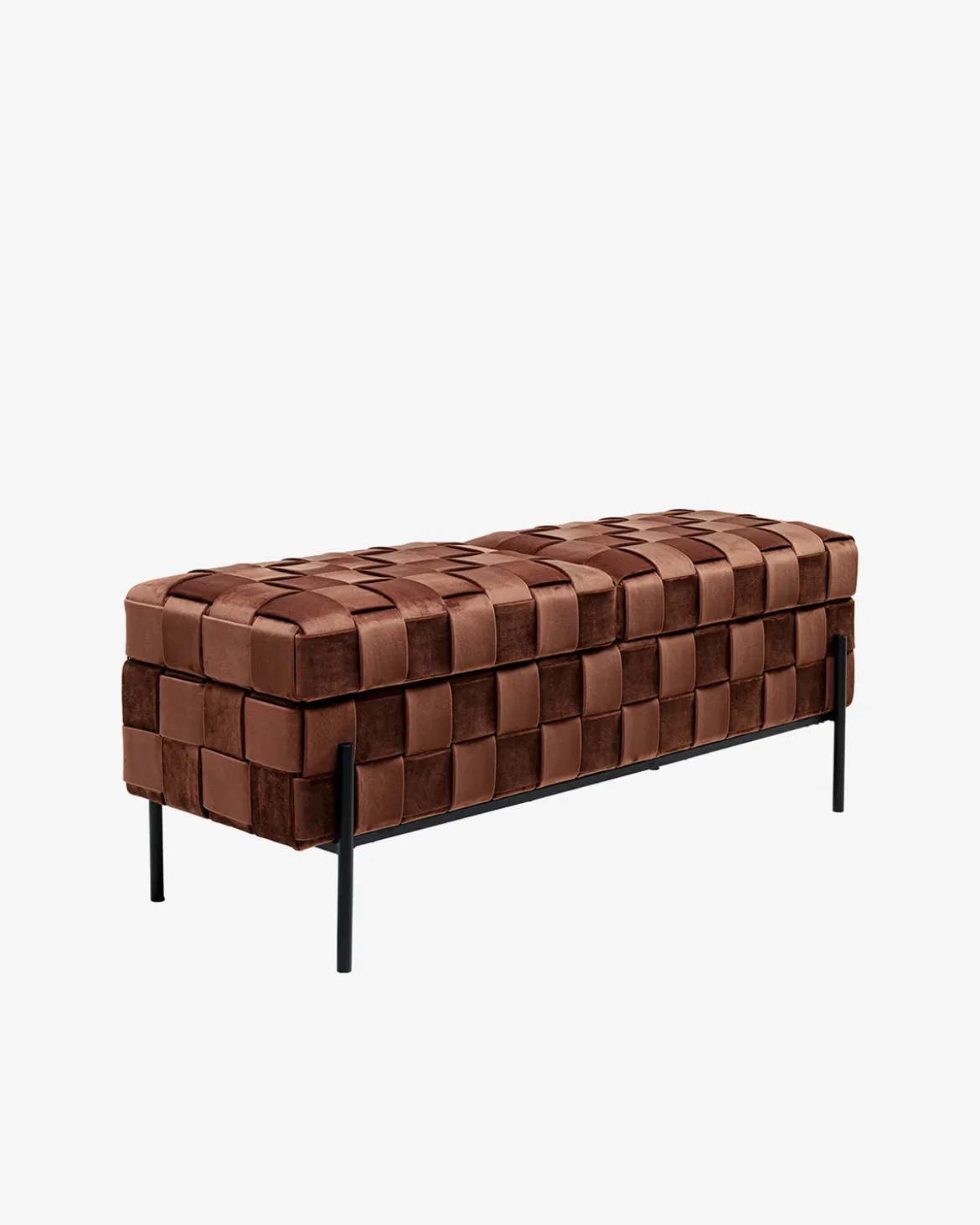 Weave bænk Mocca